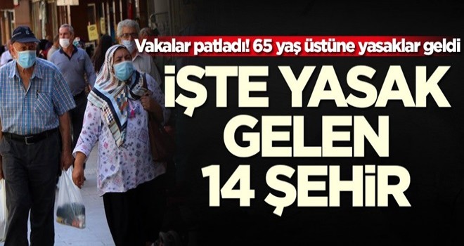 65 yaş üstü sokağa çıkma yasağı hakkında SON DAKİKA gelişmesi! İki ilde daha 65 yaş üstü sokağa çıkma yasağı..