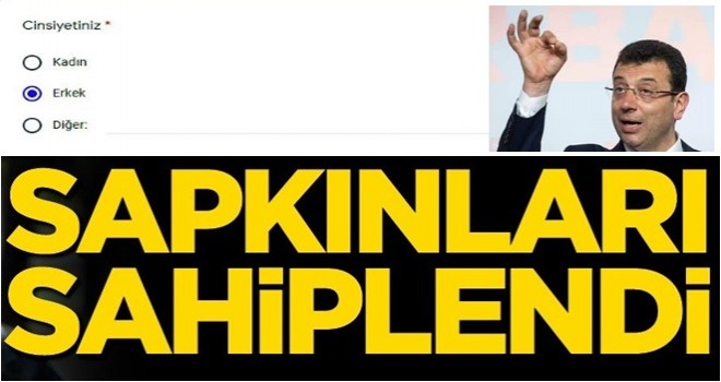 Ekrem sapkınları sahiplendi !