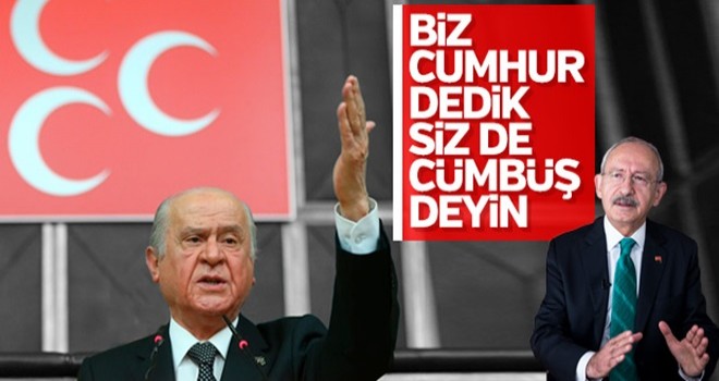 Devlet Bahçeli ittifak eleştirilerine yanıt verdi