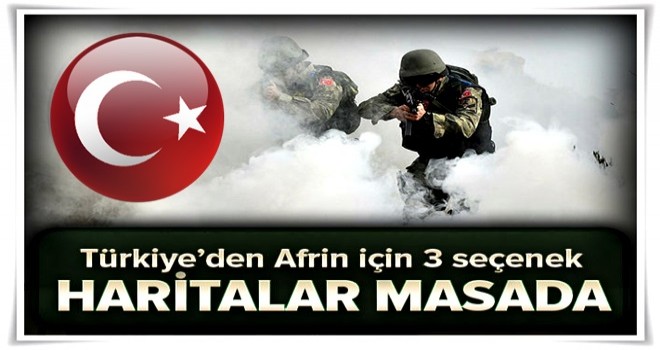 Afrin için 3 seçenek .