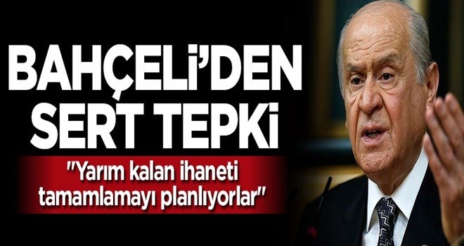 Bahçeli'den ekonomik operasyonlara tepki