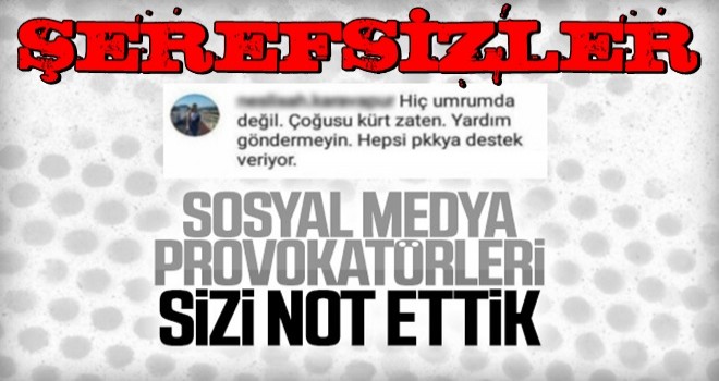 Sosyal medya provokatörlerine hesap sorulacak