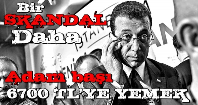 İsrafçı ekrem'den bir skandal daha!