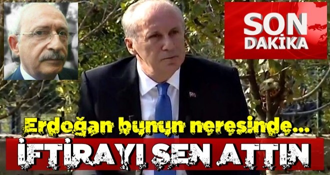 İnce'den CHP'deki kavga hakkında flaş açıklamalar! İşte Muharrem İnce'nin Yalova'da yaptığı açıklamalar