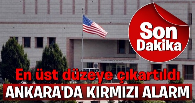 Ankara'da kırmızı alarm: En üst düzeye çıkartıldı