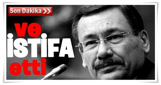 Melih Gökçek canlı yayında istifa etti!