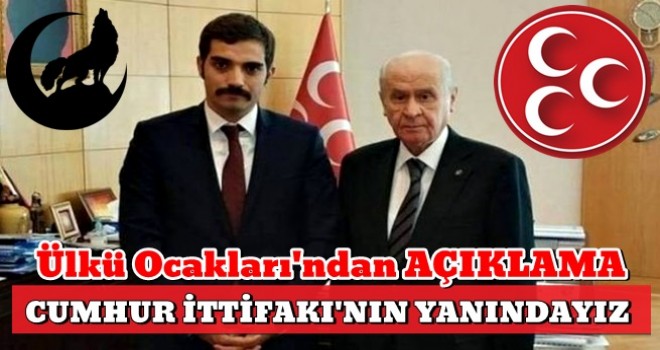 Ülkü Ocakları duyurdu: 31 Mart'ta onların yanındayız!