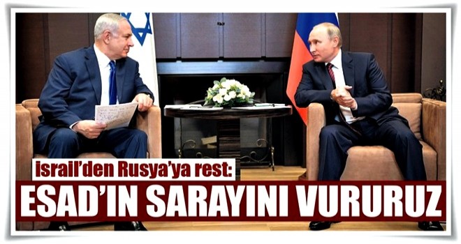 Esad’ın sarayını vururuz