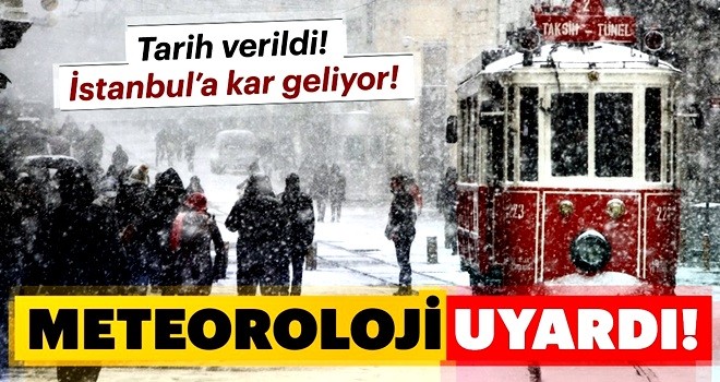 Meteoroloji'den hava durumu ve yağış uyarısı geldi! İstanbul'a ne zaman kar yağacak?