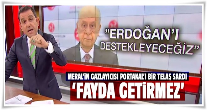 Fatih Portakal: MHP'yle ittifak Ak Parti'ye fayda getirmez