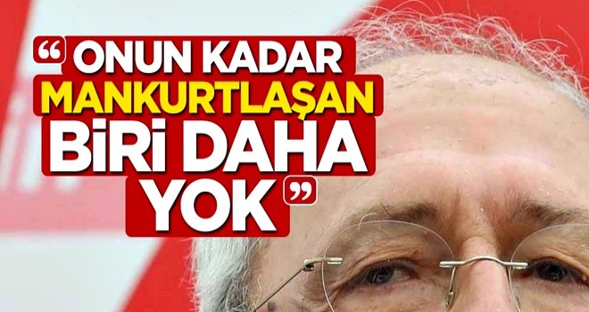 AK Parti'den sert açıklama: Onun kadar mankurtlaşan biri daha yok