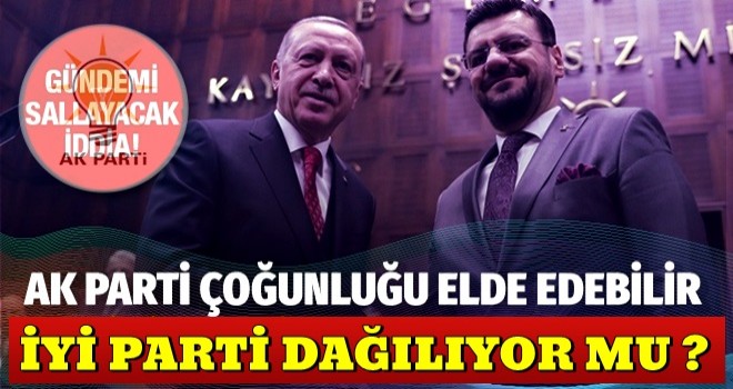 Mehmet Acet: AK Parti tek başına Meclis çoğunluğunu elde edebilir!