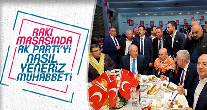 Muharrem İnce'den rakı sofralı paylaşım