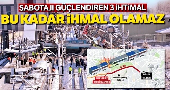 Tren Polatlı’dan faciaya çağırıldı