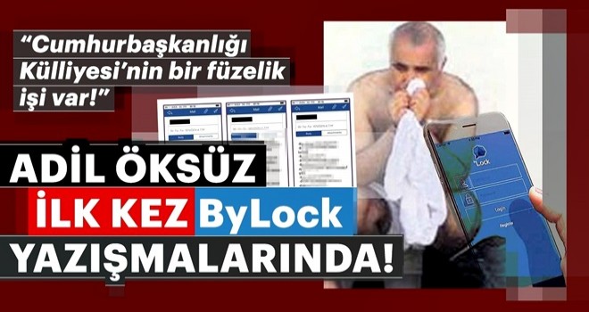 Adil Öksüz ilk kez Bylock’ta