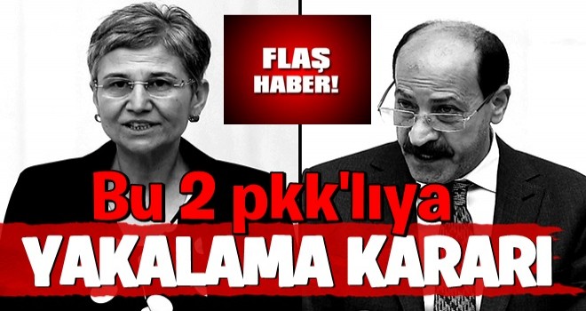 Vekillikleri düşürülen 2 HDP'li hakkında yakalama kararı.