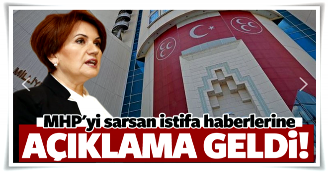 "625 kişi istifa etti" haberine MHP'den açıklama!