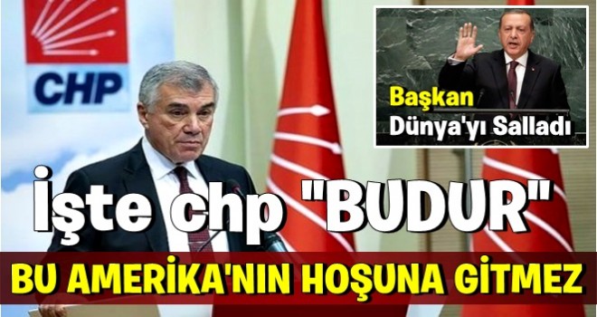 CHP'den Erdoğan'a tepki: Bu, Amerika'nın hoşuna gitmez!