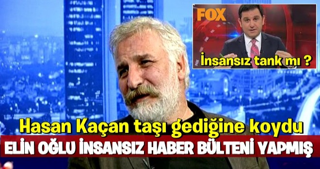 Hasan Kaçan taşı gediğine koydu!