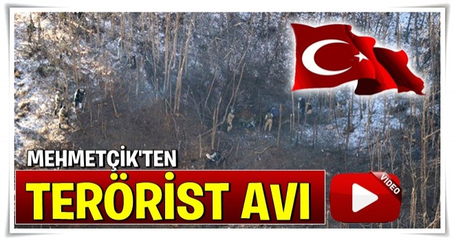 Mehmetçik'in teröristlerle çatışma anı görüntülendi