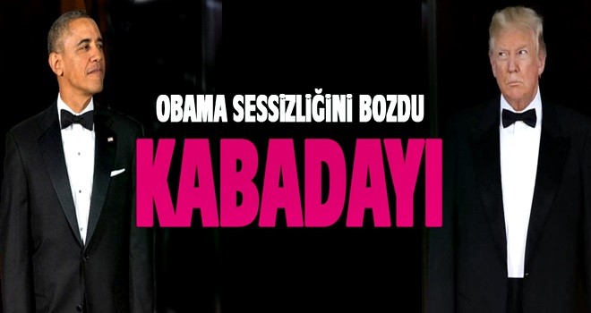 Obama suskunluğunu bozdu! Trump'a ağır sözler!