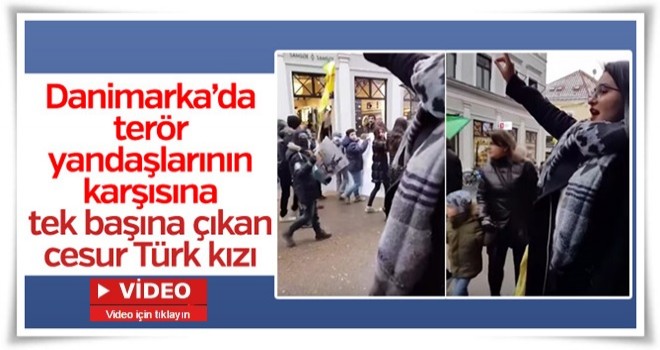 Danimarka'da PKK yandaşlarına Türk tokadı