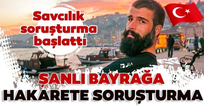 Oyuncu Mehmet Akif Alakurt'un Türk bayrağına hakaret içeren paylaşımına soruşturma