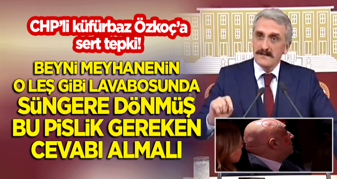 Ahmet Hamdi Çamlı'dan Engin Özkoç'a sert tepki: Beyni meyhanenin o leş gibi lavabosundaki...