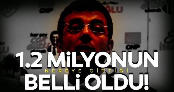 CHP adayı İmamoğlu dilenci kovalamaya 1.2 milyon harcamış!