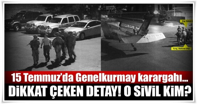 Genelkurmay Başkanı'nın yanındaki sivil kim?