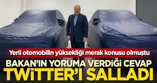 Bakan Varank'ın yoruma verdiği cevap sosyal medyayı salladı