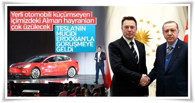 Erdoğan ile Musk'ın görüşmesi sona erdi