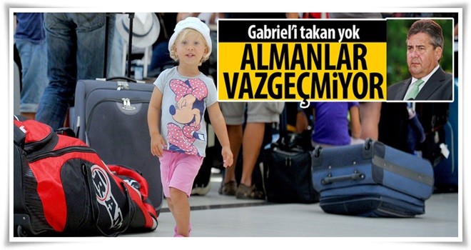 Alman turistler Türkiye'den vazgeçmiyor