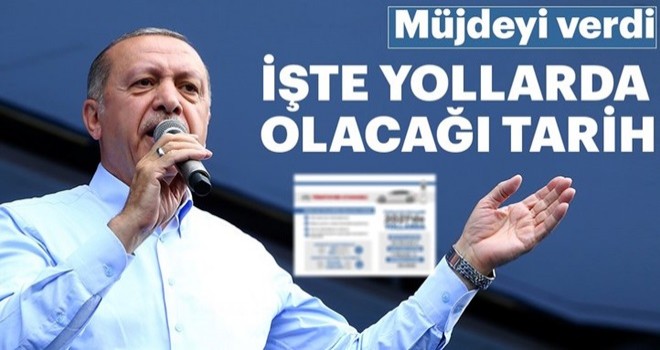 Cumhurbaşkanı Erdoğan'dan yerli otomobil paylaşımı