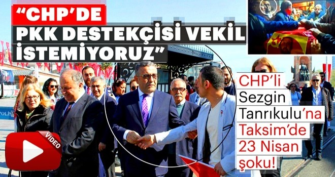 23 Nisan töreninde CHP'li Sezgin Tanrıkulu'na tepki