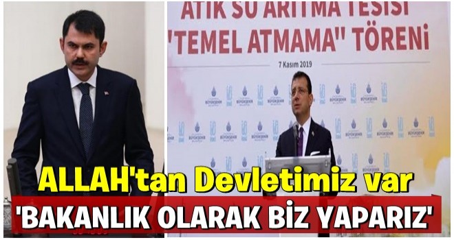 İmamoğlu 'Temel Atmama' töreni düzenlemişti! Bakanlık harekete geçti