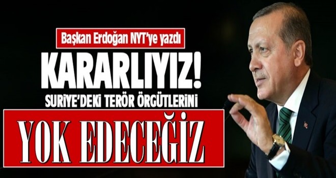 Cumhurbaşkanı Erdoğan New York Times için makale yazdı