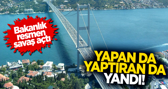 Bakanlık resmen savaşa açtı! Boğaziçi’nde ruhsatsız inşaata hapis cezası