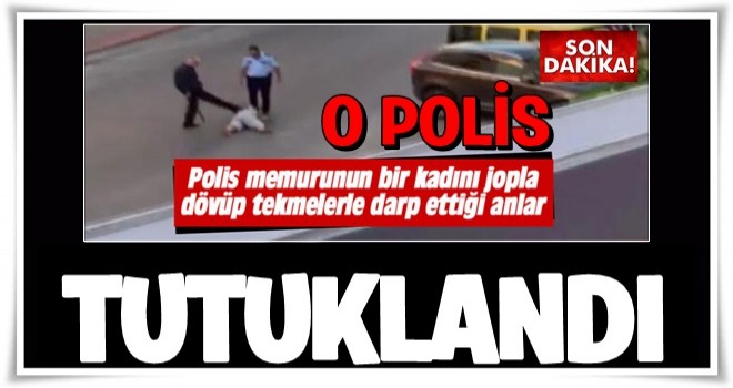 Turist kadına dayak atan polislere fatura kesildi