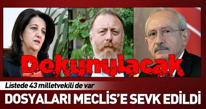 Kemal Kılıçdaroğlu'nun dokunulmazlık dosyası TBMM'de