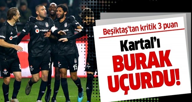 Beşiktaş, Konyaspor'u Burak Yılmaz'ın golü ile geçti!