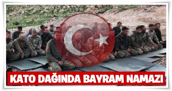 Kato Dağı'nda bayram namazı