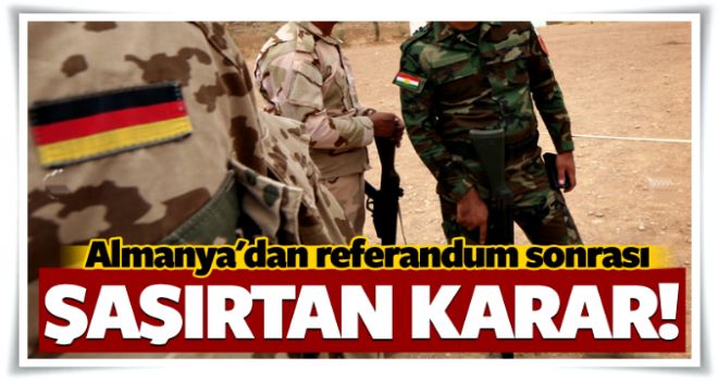 Almanya'dan referandum sonrası flaş karar!