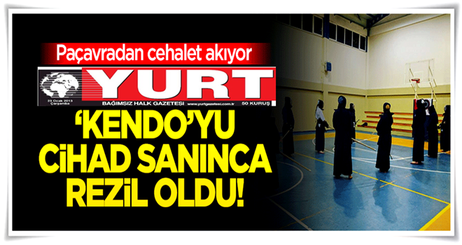 Yurt Gazetesi'nden skandal başlık!