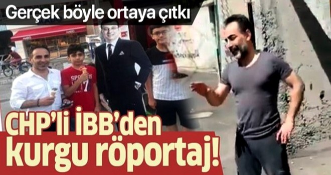 İstanbul Büyükşehir Belediyesi’nden kurgu ropörtajı