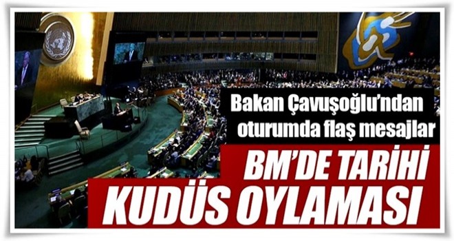 BM'de tarihi Kudüs oylaması