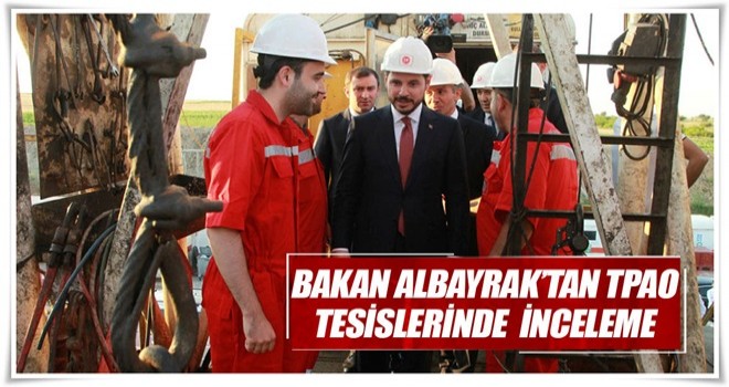 Bakan Albayrak, Batı Mesutlu Lokasyonu-1 tesislerinde incelemelerde bulundu