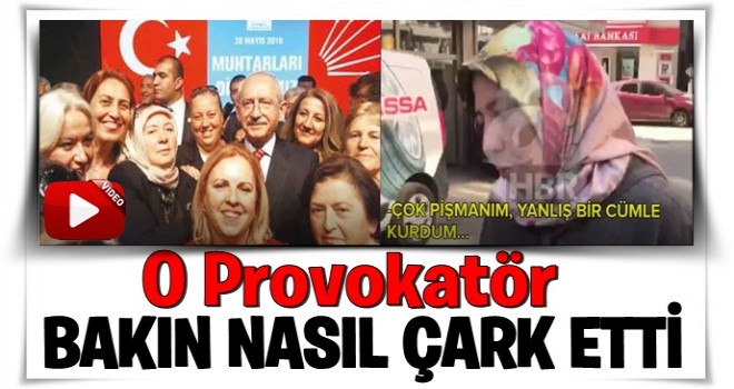 İşte CHP yürüyüşündeki o provokatör