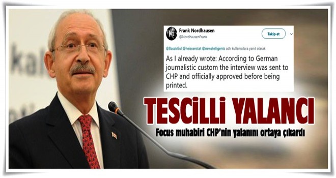 CHP baltayı taşa vurdu .