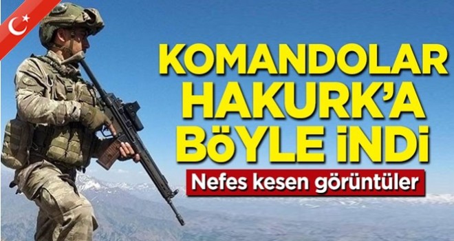 Pençe 2 harekatından nefes kesen görüntüler